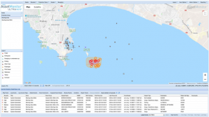 Geofencing of an area, perimeter or corridor